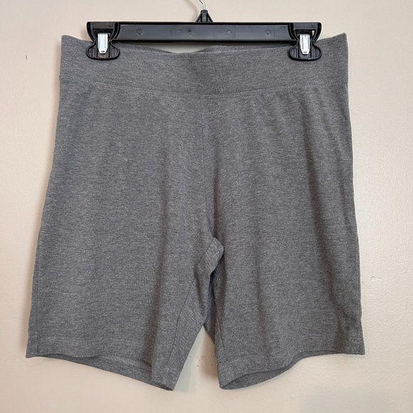 Grey Biker Shorts - Picture 1 of 3